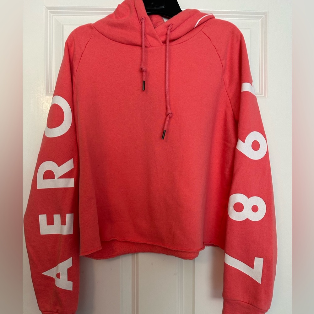 Aeropostale Woman’s Cropped Hoodie size Large